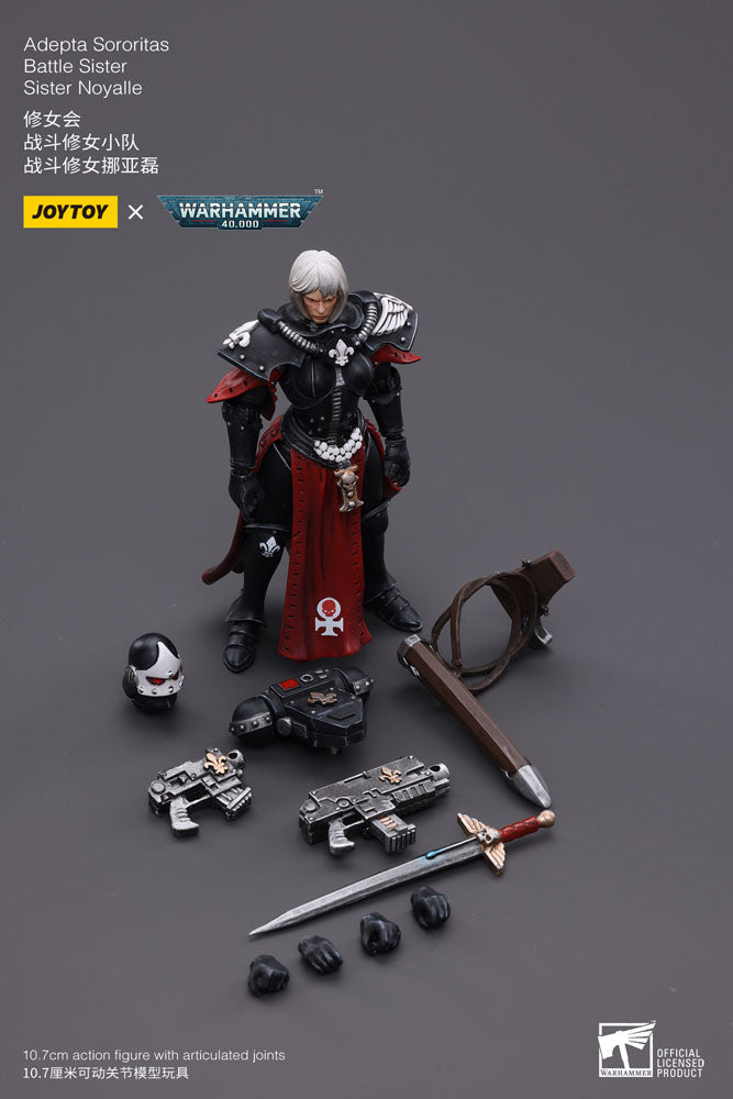 Joy Toy (CN) Warhammer 40k Adepta Sororitas Battle Sister Sister Noyalle 1/18 Actionfigur
