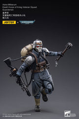 Joy Toy (CN) Warhammer 40k Astra Militarum Death Korps of Krieg Veteran Squad Guardsman 1/18 Actionfigur