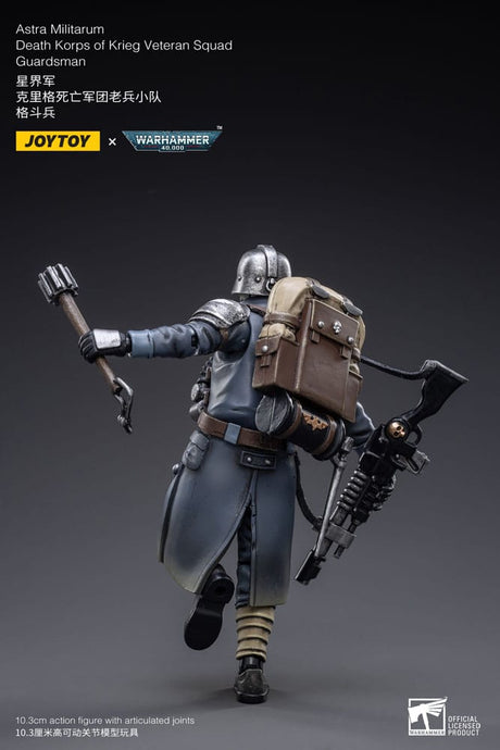 Joy Toy (CN) Warhammer 40k Astra Militarum Death Korps of Krieg Veteran Squad Guardsman 1/18 Actionfigur