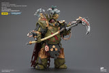 Joy Toy (CN) Warhammer 40k Death Guard Deathshroud Terminator 1 with Manreaper and Plaguespurter Gauntlet 1/18