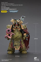 Joy Toy (CN) Warhammer 40k Death Guard Deathshroud Terminator 2 With Manreaper And Plaguespurter Gauntlet 1/18