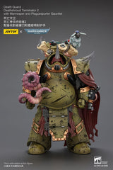 Joy Toy (CN) Warhammer 40k Death Guard Deathshroud Terminator 2 With Manreaper And Plaguespurter Gauntlet 1/18