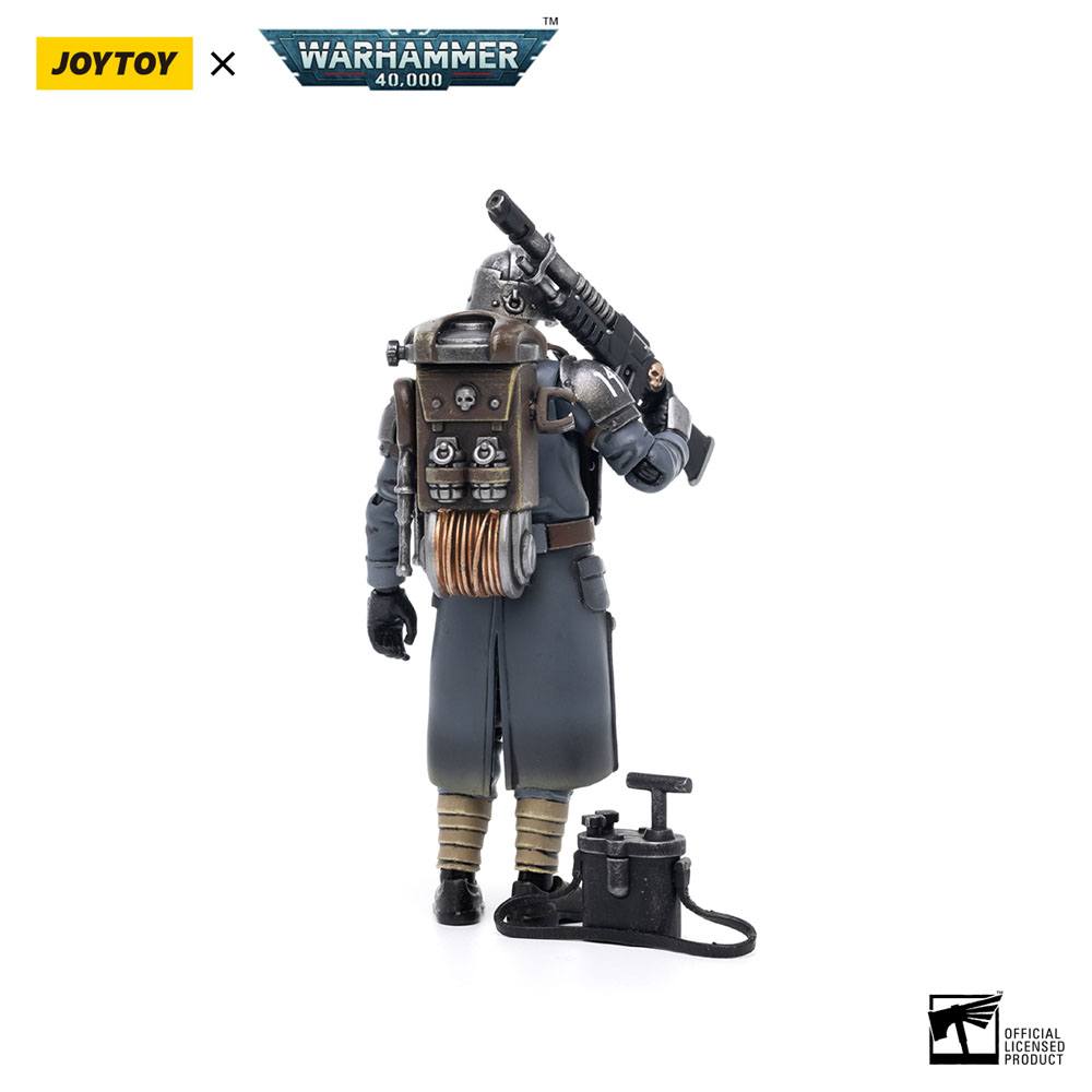 Joy Toy (CN) Warhammer 40k Death Korps of Krieg Veteran Squad Guardsman Demolitions Specialist 1/18 Actionfigur