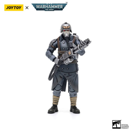 Joy Toy (CN) Warhammer 40k Death Korps of Krieg Veteran Squad Guardsman with Flamer 1/18 Actionfigur