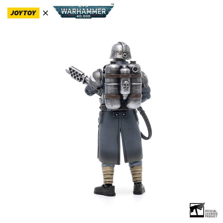 Joy Toy (CN) Warhammer 40k Death Korps of Krieg Veteran Squad Guardsman with Flamer 1/18 Actionfigur