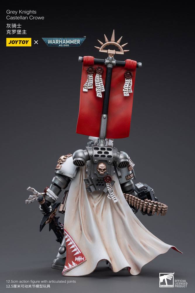 Joy Toy (CN) Warhammer 40k Grey Knights Castellan Crowe 1/18 Actionfigur
