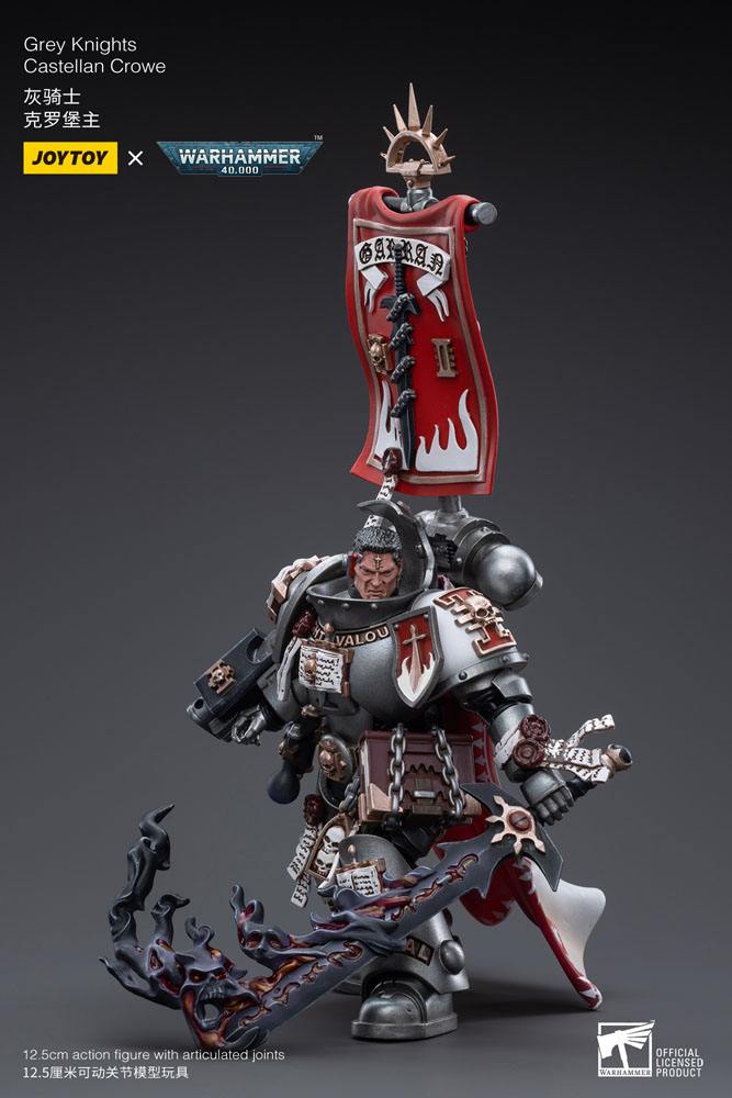 Joy Toy (CN) Warhammer 40k Grey Knights Castellan Crowe 1/18 Actionfigur