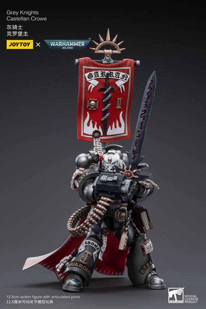Joy Toy (CN) Warhammer 40k Grey Knights Castellan Crowe 1/18 Actionfigur