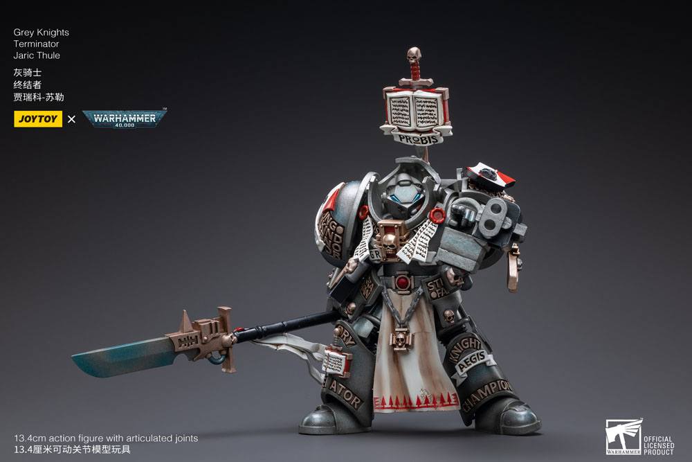 Joy Toy (CN) Warhammer 40k Grey Knights Terminator Jaric Thule 1/18 Actionfigur