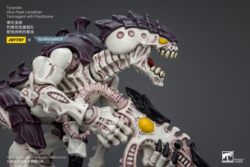 Joy Toy (CN) Warhammer 40k Tyranids Hive Fleet Leviathan Termagant with Fleshborer 1/18 Actionfigur