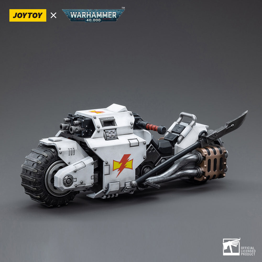 Joy Toy (CN) Warhammer 40k White Scars Raider-pattern Combat Bike 1/18 Fahrzeug