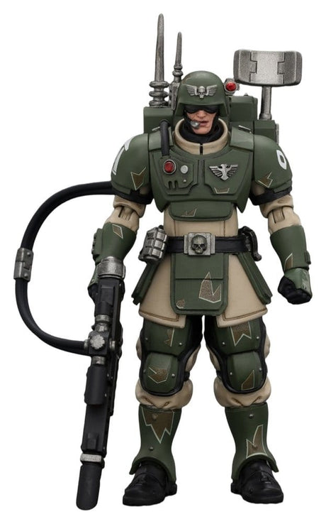 Joy Toy (CN) Warhammer Astra Militarum Kasrkin 3 with Hot-shot Lasgun and Vox-caster Actionfigur