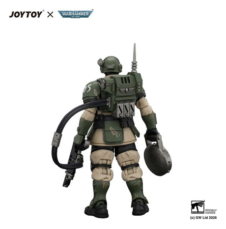 Joy Toy (CN) Warhammer Astra Militarum Kasrkin 6 with Hot-shot Laspistol Actionfigur