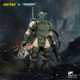 Joy Toy (CN) Warhammer Astra Militarum Kasrkin 6 with Hot-shot Laspistol Actionfigur