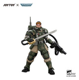 Joy Toy (CN) Warhammer Astra Militarum Kasrkin 7 with Hot-shot Laspistol and Power Sword Actionfigur