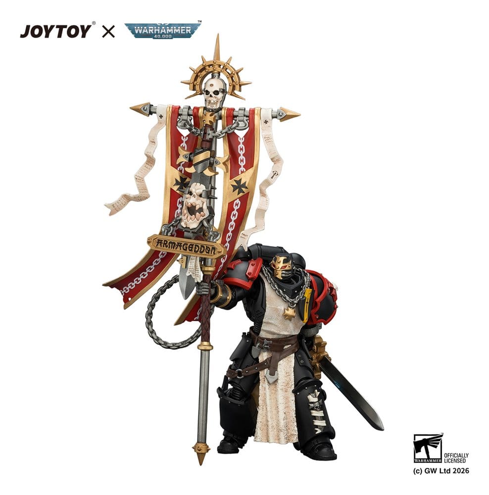 Joy Toy (CN) Warhammer Black Templars Crusader Ancient Actionfigur