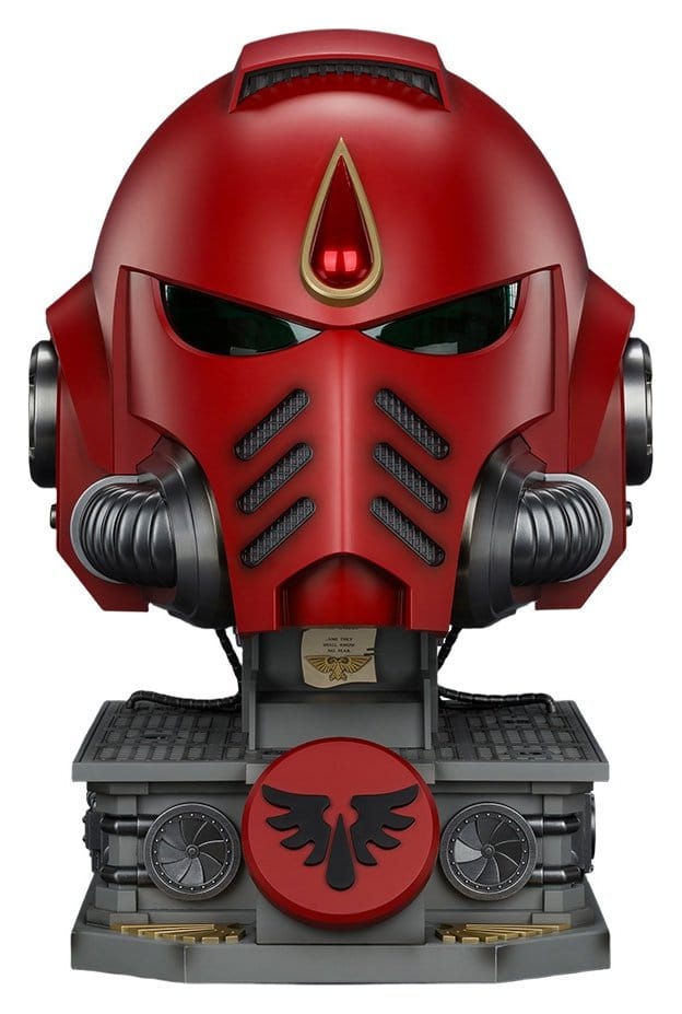 Joy Toy (CN) Warhammer Blood Angels MkX Helm & Displayständer Replik