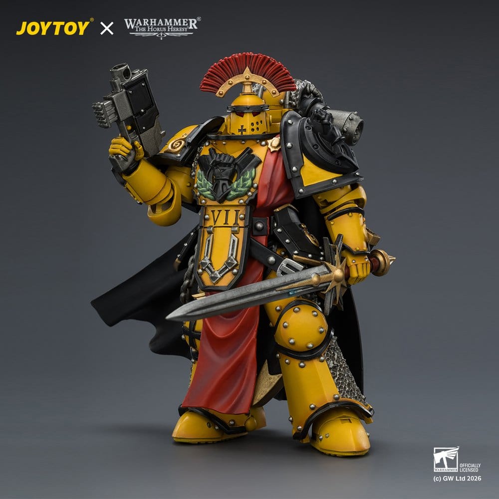 Joy Toy (CN) Warhammer Imperial Fists Legion Praetor in Mk III Armour Actionfigur