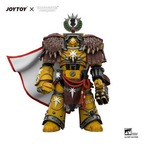 Joy Toy (CN) Warhammer Imperial Fists Lord Castellan Evander Garrius, The Tyrant of Cthonia Actionfigur