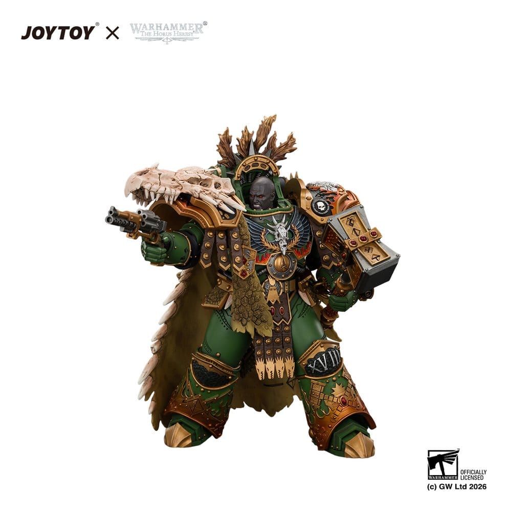 Joy Toy (CN) Warhammer Salamanders Vulkan, Primarch of the XVIIIth Legion Actionfigur