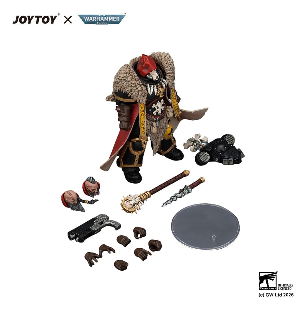 Joy Toy (CN) Warhammer Space Wolves Wolf Priest Actionfigur