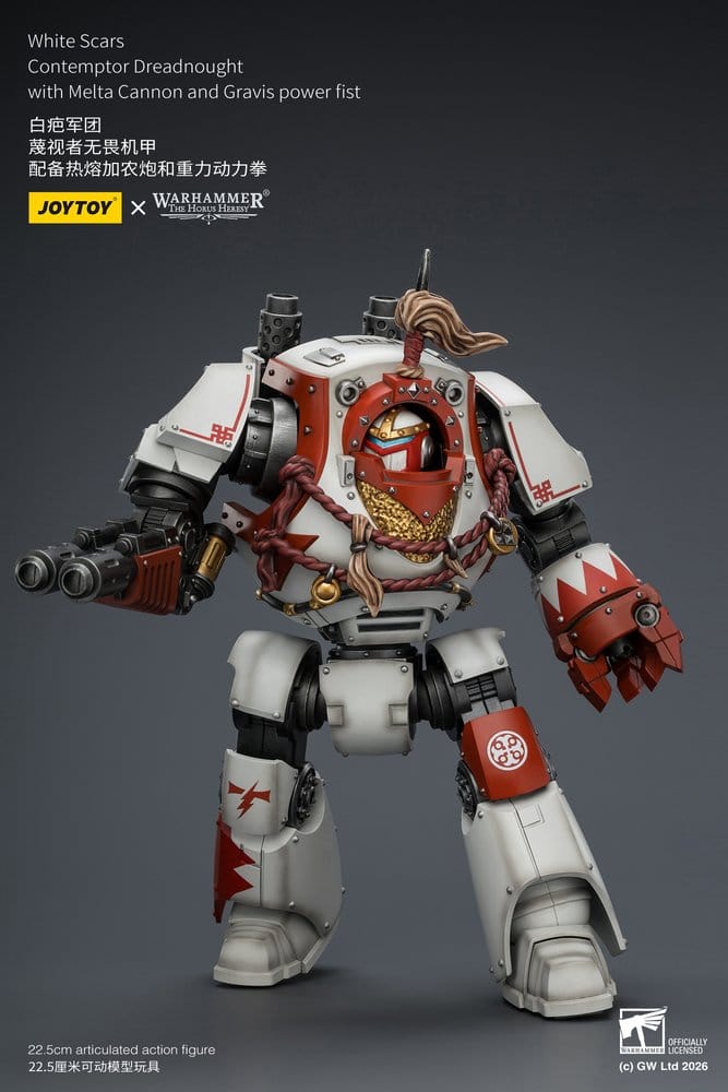Joy Toy (CN) Warhammer The Horus Heresy White Scars Contemptor Dreadnought Actionfigur