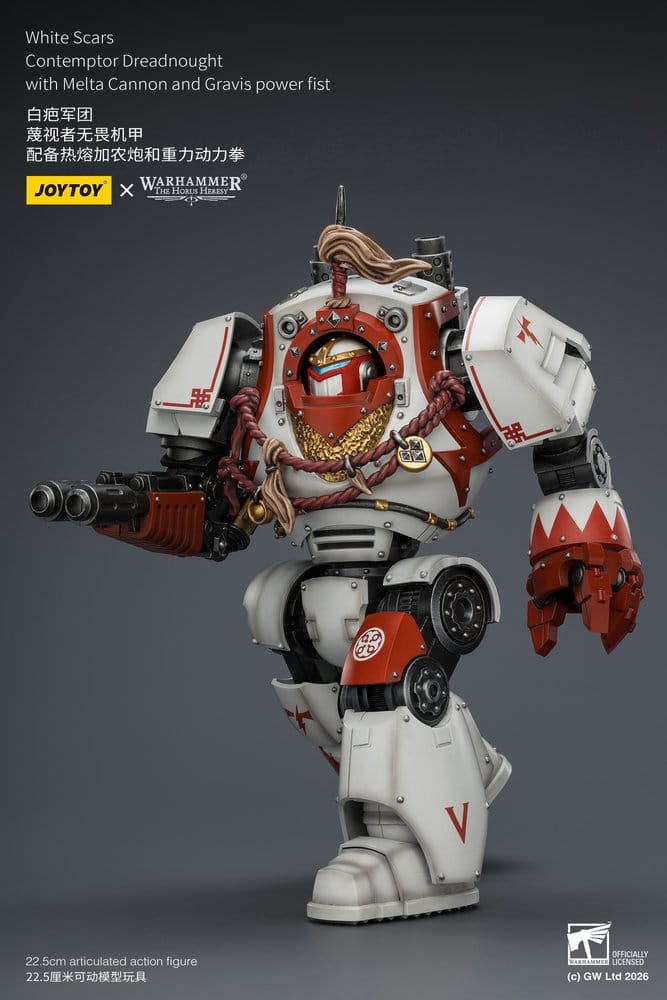 Joy Toy (CN) Warhammer The Horus Heresy White Scars Contemptor Dreadnought Actionfigur