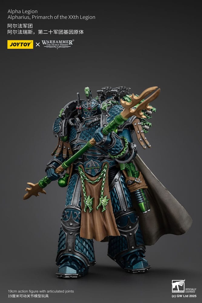 Joy Toy (CN) Warhammer The Horus Heresy Alpha Legion Alpharius, Primarch of the XXth Legion Actionfigur