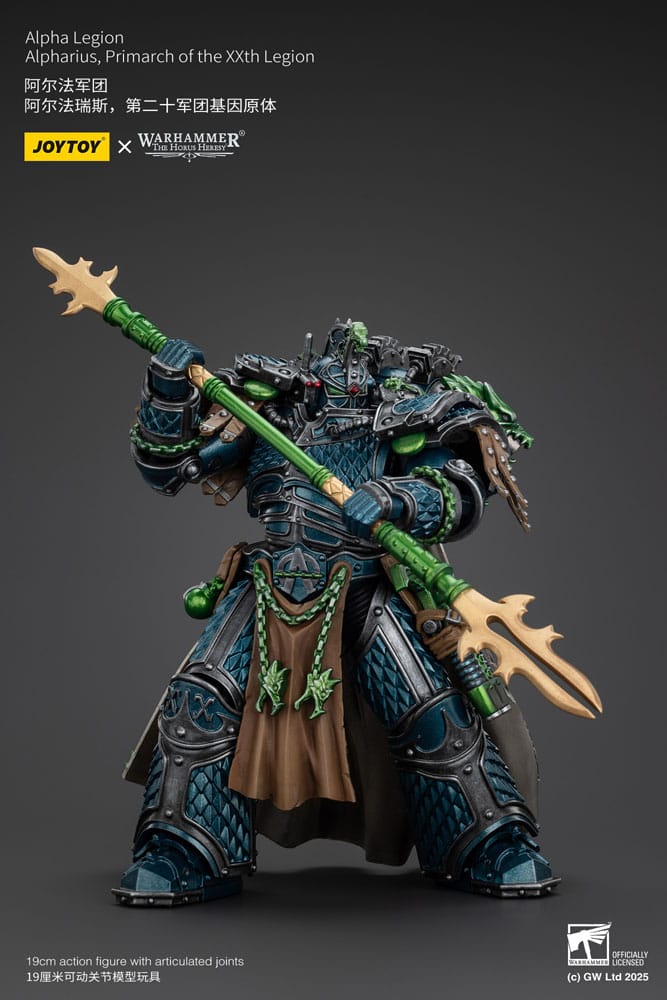 Joy Toy (CN) Warhammer The Horus Heresy Alpha Legion Alpharius, Primarch of the XXth Legion Actionfigur