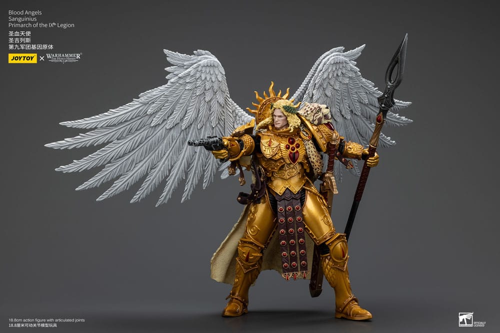 Joy Toy (CN) Warhammer The Horus Heresy Blood Angels Sanguinius Primarch of the IXth Legion 1/18 Actionfigur