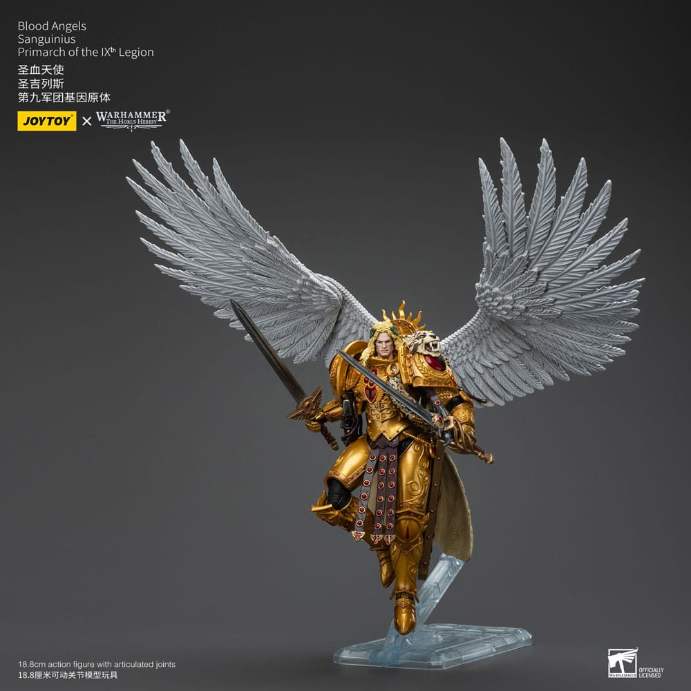 Joy Toy (CN) Warhammer The Horus Heresy Blood Angels Sanguinius Primarch of the IXth Legion 1/18 Actionfigur