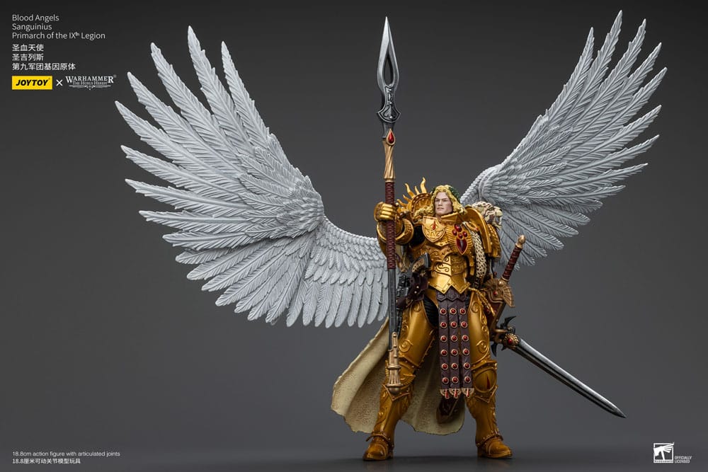 Joy Toy (CN) Warhammer The Horus Heresy Blood Angels Sanguinius Primarch of the IXth Legion 1/18 Actionfigur