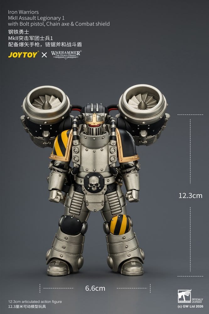 Joy Toy (CN) Warhammer The Horus Heresy Iron Warriors MkII Assault Legionary 1 Actionfigur