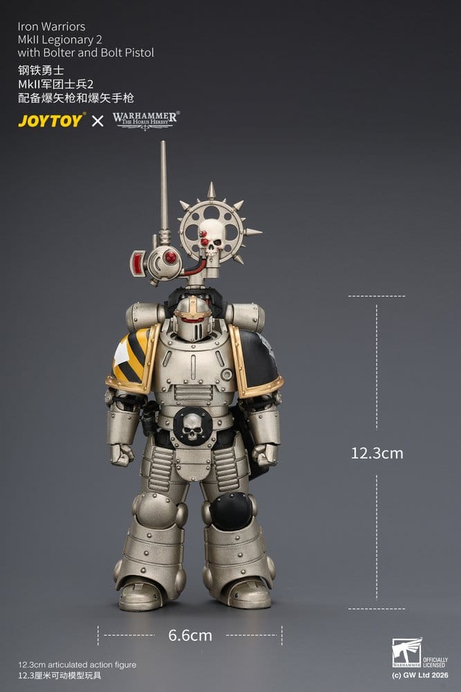 Joy Toy (CN) Warhammer The Horus Heresy Iron Warriors MkII Legionary 2 Actionfigur