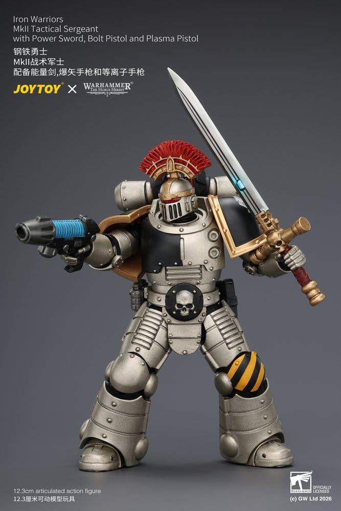 Joy Toy (CN) Warhammer The Horus Heresy Iron Warriors MkII Tactical Sergeant Actionfigur