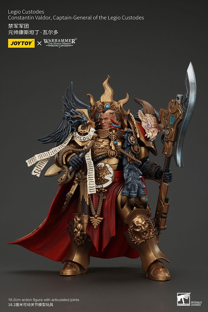 Joy Toy (CN) Warhammer The Horus Heresy Legio Custodes Constantin Valdor Captain-General of the Legio Custodes