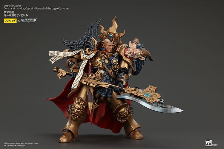 Joy Toy (CN) Warhammer The Horus Heresy Legio Custodes Constantin Valdor Captain-General of the Legio Custodes