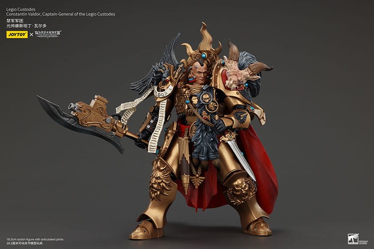 Joy Toy (CN) Warhammer The Horus Heresy Legio Custodes Constantin Valdor Captain-General of the Legio Custodes