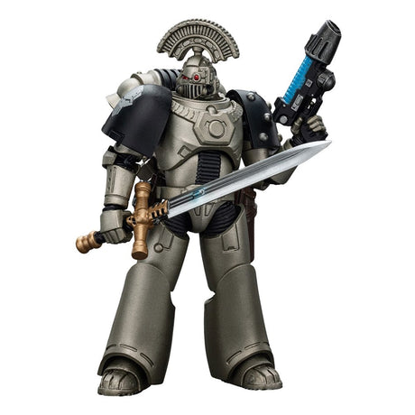 Joy Toy (CN) Warhammer The Horus Heresy lron Warriors MKVI Tactical Sergeant with Power Sword and Plasma Pistol 1/18