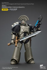 Joy Toy (CN) Warhammer The Horus Heresy lron Warriors MKVI Tactical Sergeant with Power Sword and Plasma Pistol 1/18