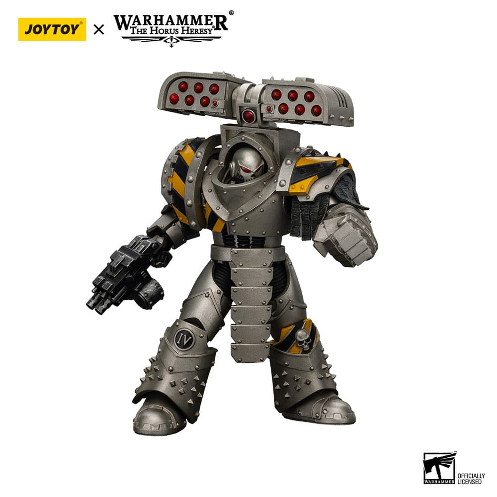 Joy Toy (CN) Warhammer The Horus Heresy lron Warriors Tyrant Siege Terminator with Rocket launcher 1/18 Actionfigur