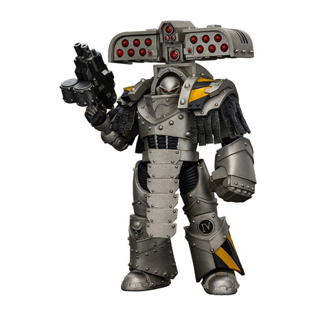 Joy Toy (CN) Warhammer The Horus Heresy lron Warriors Tyrant Siege Master Terminator with Rocket launcher 1/18