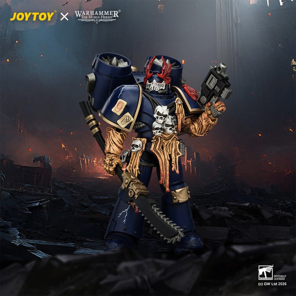 Joy Toy (CN) Warhammer The Horus Heresy Night Lords Night Raptor Huntmaster Actionfigur