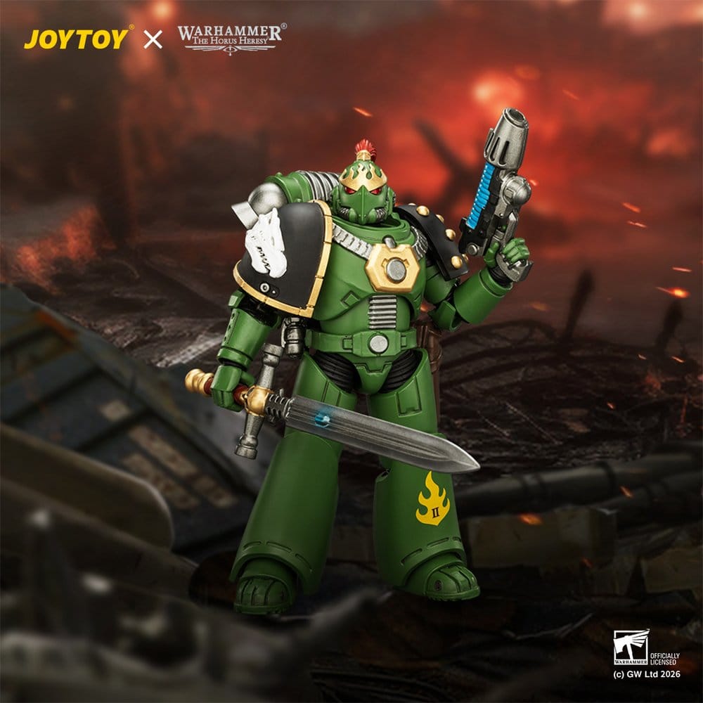 Joy Toy (CN) Warhammer The Horus Heresy Salamanders MKVI Tactical Legionary Actionfigur