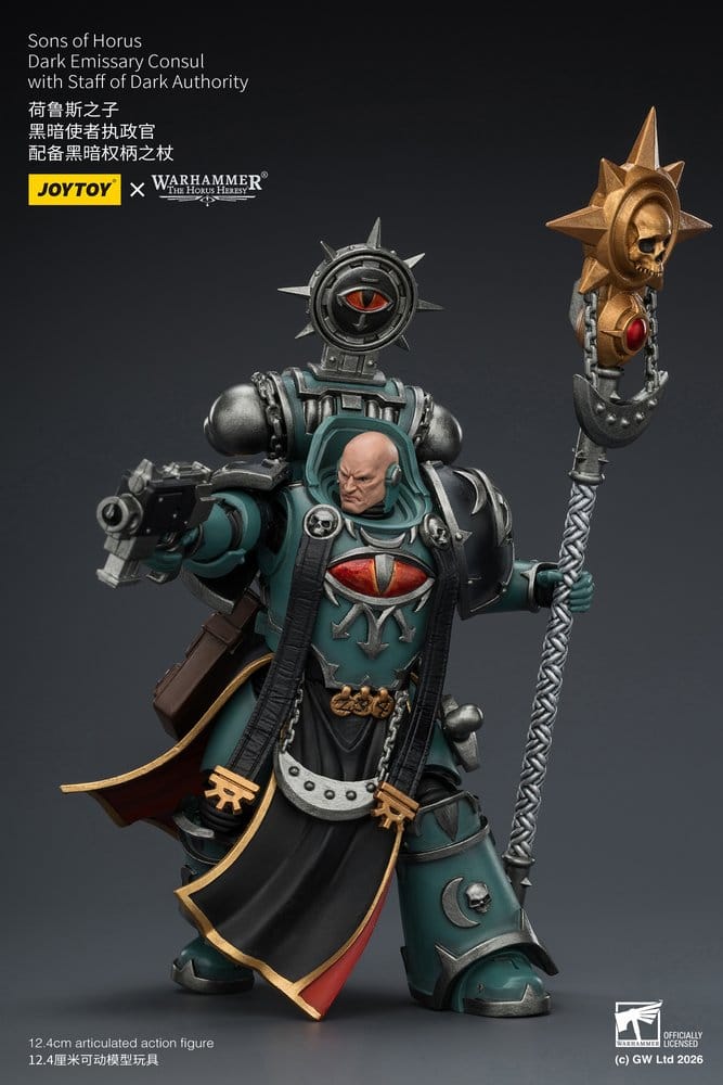 Joy Toy (CN) Warhammer The Horus Heresy Sons of Horus Dark Emissary Consul Actionfigur
