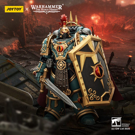 Joy Toy (CN) Warhammer The Horus Heresy Sons of Horus Little Horus Aximand Captain of the 5th Company Actionfigur