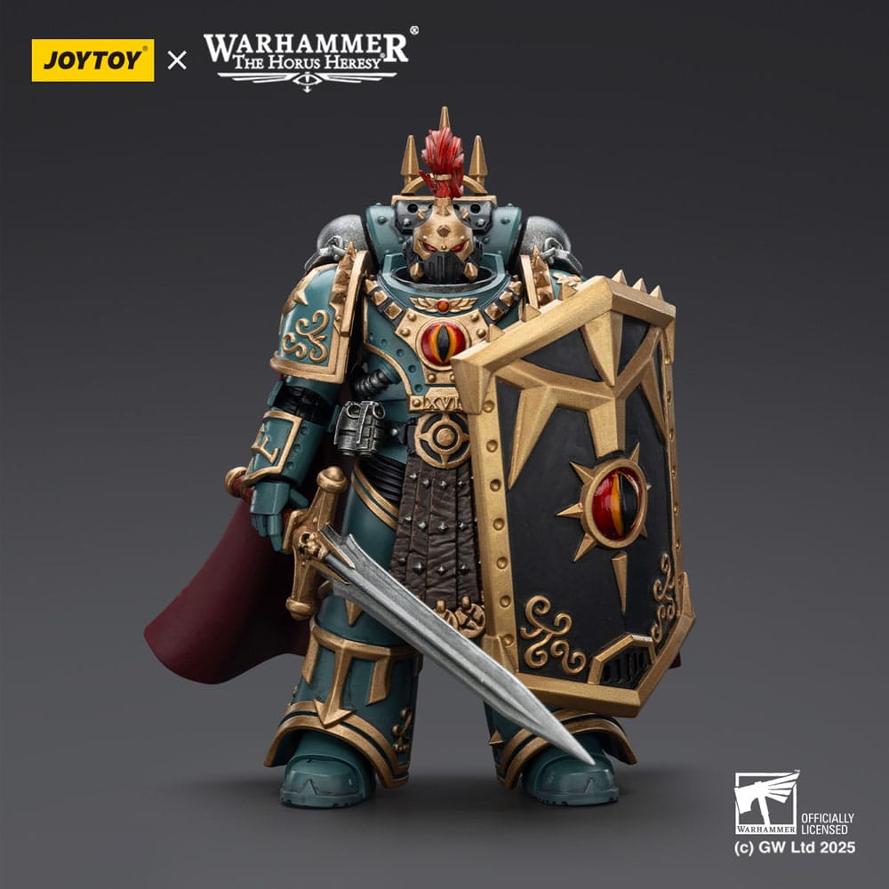 Joy Toy (CN) Warhammer The Horus Heresy Sons of Horus Little Horus Aximand Captain of the 5th Company Actionfigur