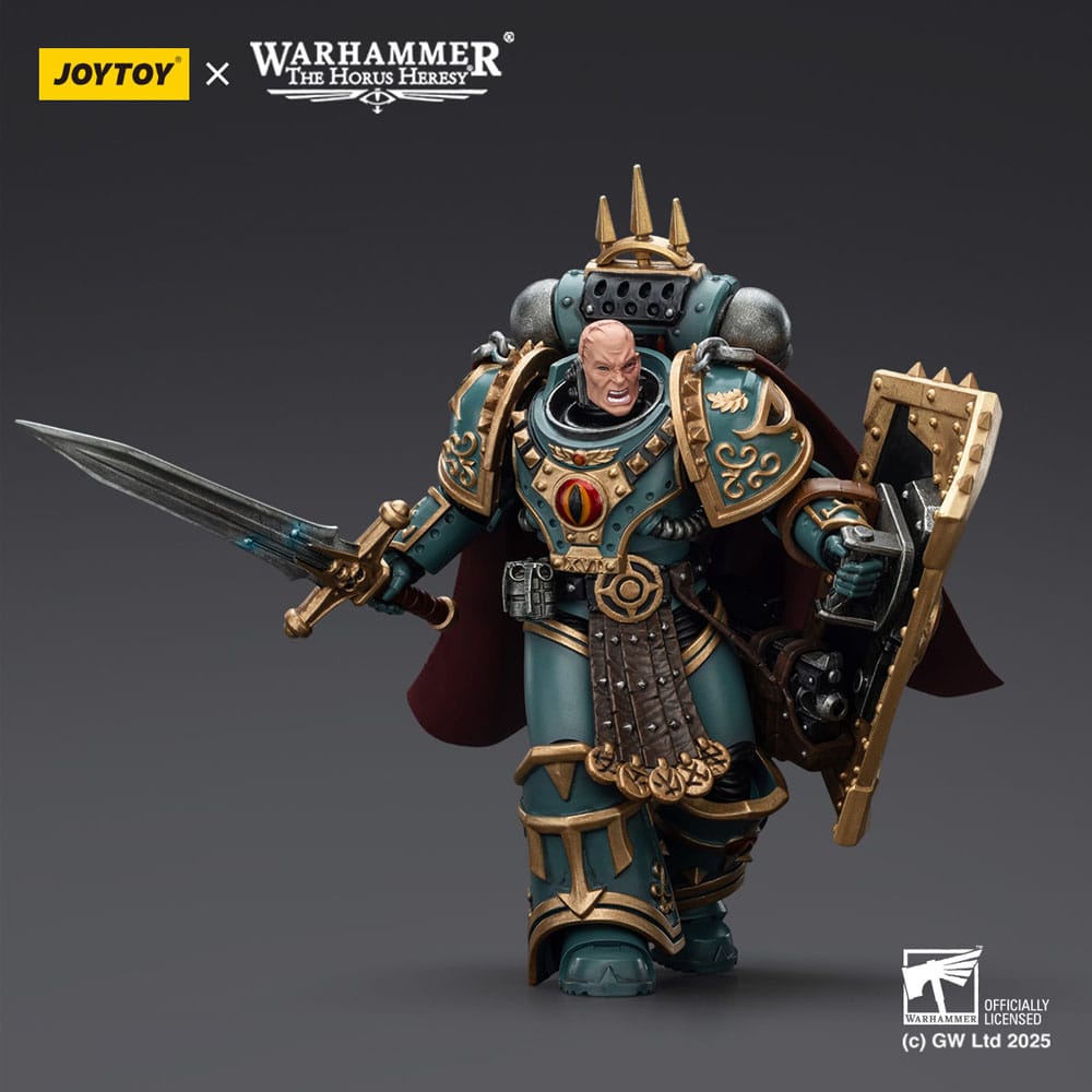 Joy Toy (CN) Warhammer The Horus Heresy Sons of Horus Little Horus Aximand Captain of the 5th Company Actionfigur