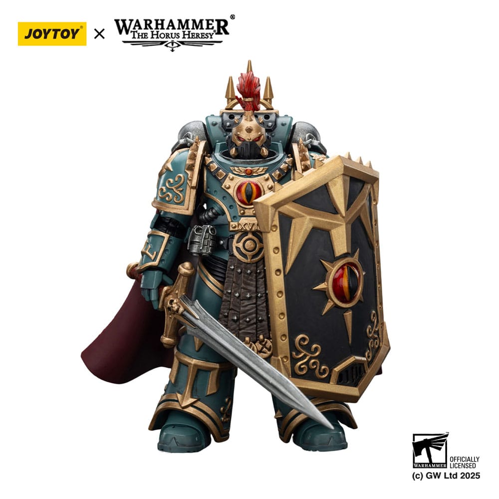 Joy Toy (CN) Warhammer The Horus Heresy Sons of Horus Little Horus Aximand Captain of the 5th Company Actionfigur