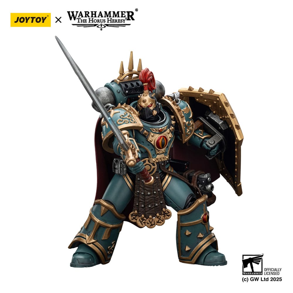 Joy Toy (CN) Warhammer The Horus Heresy Sons of Horus Little Horus Aximand Captain of the 5th Company Actionfigur